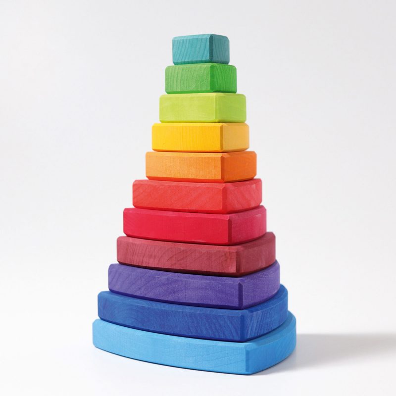 Grimms Triangular Stacking Tower