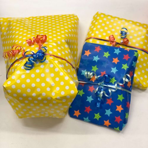Gift Wrap and Gift Tag