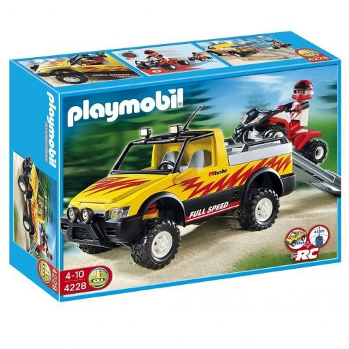 Playmobil Pick-up Truck with Quad