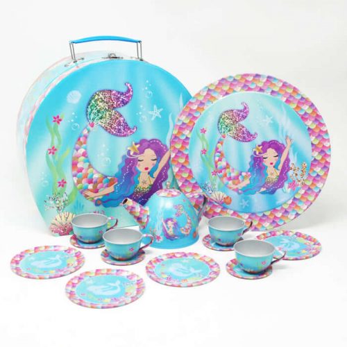 Tea Set: Rainbow Mermaid