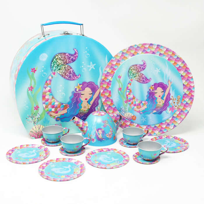Tea Set: Rainbow Mermaid