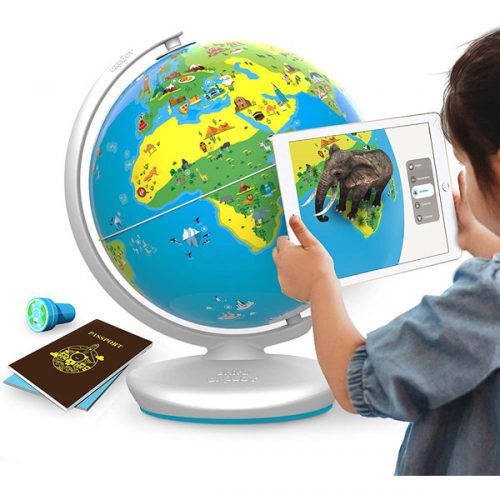 Interactive AR Globe