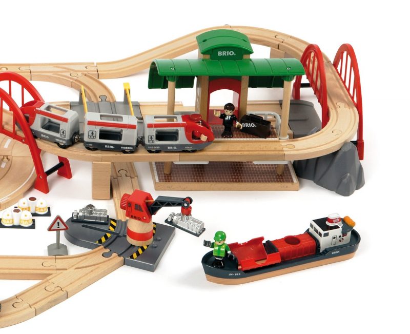 brio deluxe railway set layout