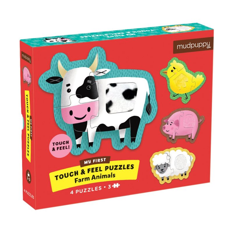Touch & Feel Puzzle Farm Animals