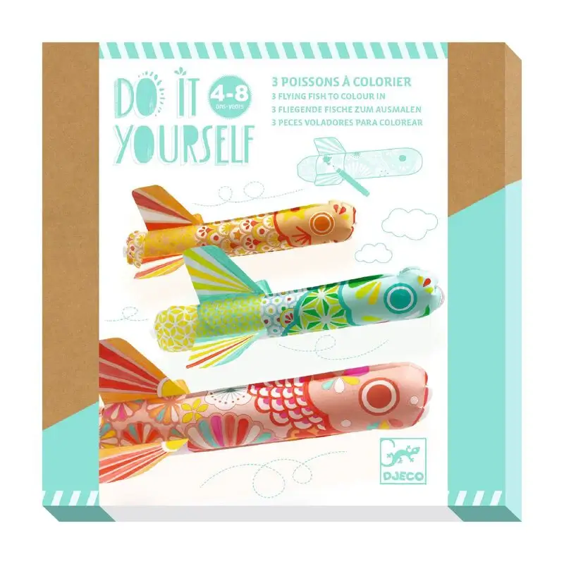 Djeco DIY Koinobori Flying Fish