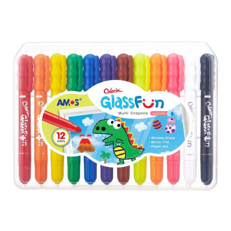 Glass Fun Multi Crayons
