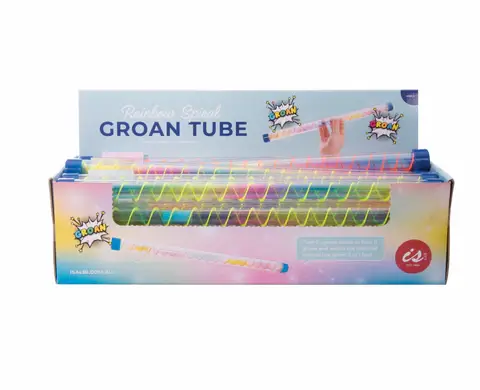 Groan Tube Rainbow Spiral