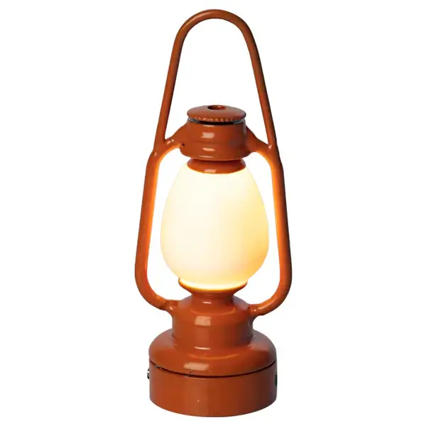 Maileg Miniature Vintage Lantern Orange