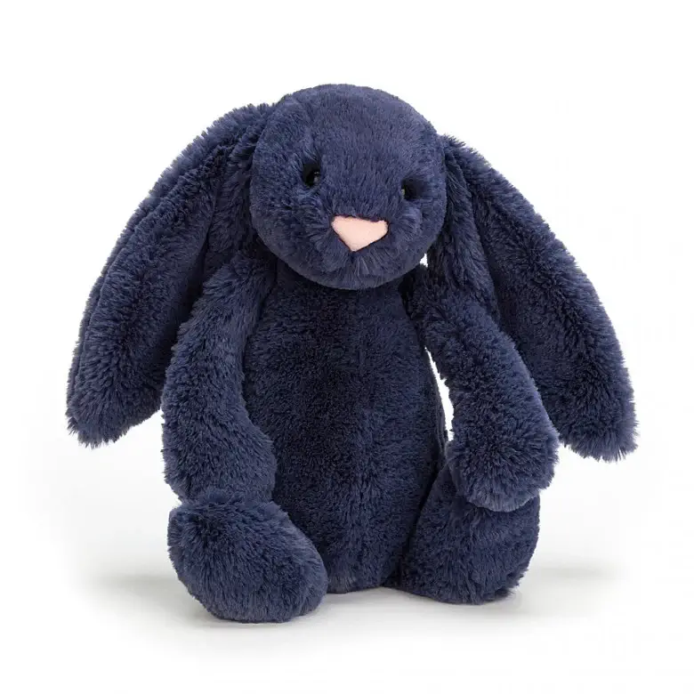 Bashful Navy Bunny Small