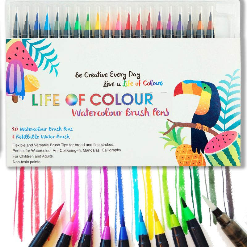 Life of Colour Watercolour Brush Pens