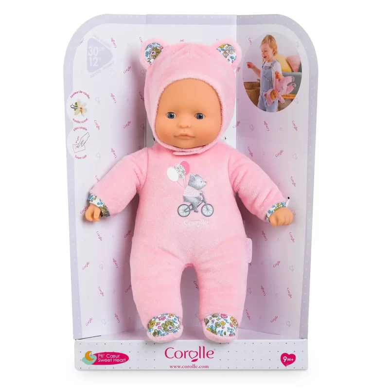 Corolle Sweet Heart Pink Bear