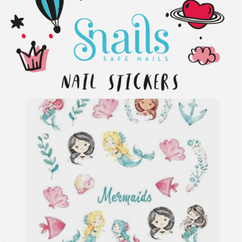 Snails Nail Stickers Mermaids