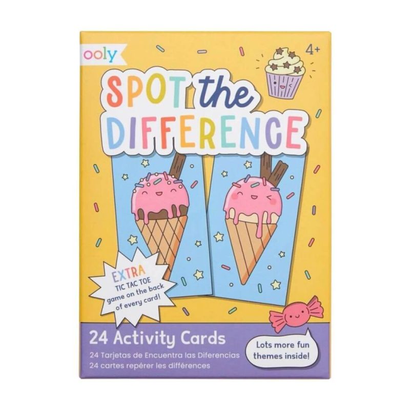 Ooly Activity Cards Spot the Difference