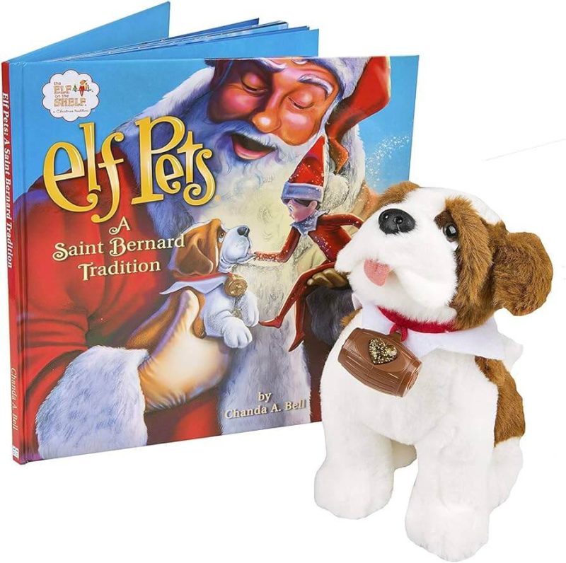 Elf on the Shelf St. Bernard Traditional