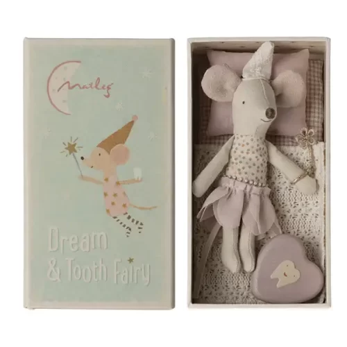 Maileg Tooth Fairy Mouse Little Sister in Box