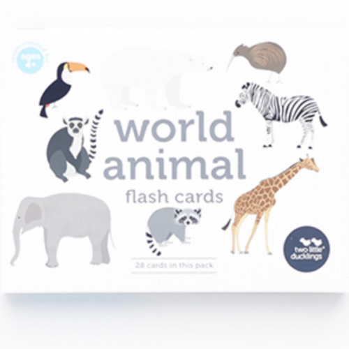 TLD World Animal Flash Cards